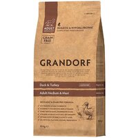 Grandorf Medium & Maxi Breeds Duck & Turkey (с уткой и индейкой) 10 кг