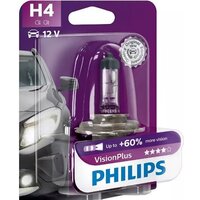 Philips H4 VisionPlus 1шт