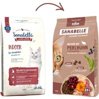 Сухой корм для кошек Bosch Sanabelle Indoor mit Perlhuhn & Preiselbeeren 8 кг - Превью изображения №2 — Мульти e-магазин M-SELL
