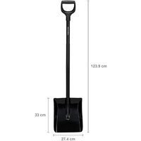 Лопата совковая Fiskars 1066713 - Превью изображения №3 — Мульти e-магазин M-SELL
