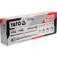 Универсальный набор инструментов Yato YT-1334 (15 предметов) - Превью изображения №3 — Мульти e-магазин M-SELL