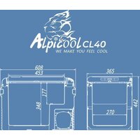 Компрессорный автохолодильник Alpicool CL40 - Превью изображения №15 — Мульти e-магазин M-SELL