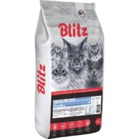Blitz Sensitive Turkey Adult Sterilised All Breeds (для стерилизованных с индейкой) 10 кг