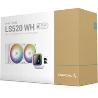 Система жидкостного охлаждения для процессора DeepCool LS520 WH R-LS520-WHAMNT-G-1 - Превью изображения №3 — Мульти e-магазин M-SELL