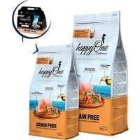 Сухой корм для собак HappyOne Mediterraneum со свежим яйцом и свежим мясом птицы 3 кг - Превью изображения №2 — Мульти e-магазин M-SELL