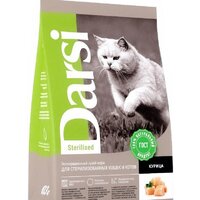 Darsi для стерилизованных кошек c курицей 10 кг