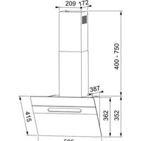 Кухонная вытяжка Franke Sterling BK 60 330.0702.955 - Превью изображения №4 — Мульти e-магазин M-SELL