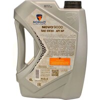 Моторное масло Nomad Novo 9000 5W-30 API SP ILSAC GF-6A 4л - Превью изображения №2 — Мульти e-магазин M-SELL