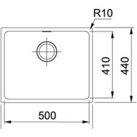 Кухонная мойка Franke Sirius SID 110-50 125.0443.352 (белый) - Превью изображения №2 — Мульти e-магазин M-SELL