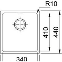 Кухонная мойка Franke Sirius SID 110-34 125.0443.350 (оникс) - Превью изображения №2 — Мульти e-магазин M-SELL