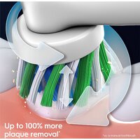 Комплект зубных щеток Oral-B Pro Series 1 D305.523.3H (2 шт, черный/бирюзовый) - Превью изображения №8 — Мульти e-магазин M-SELL