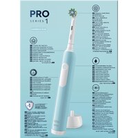 Комплект зубных щеток Oral-B Pro Series 1 D305.523.3H (2 шт, черный/бирюзовый) - Превью изображения №6 — Мульти e-магазин M-SELL