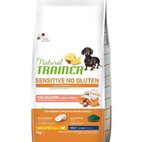Trainer Sensitive No Gluten Mini Adult with Salmon (для взрослых мелких пород с чувствительным пищеварением с лососем) 7 кг