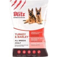 Blitz Pets Adult Turkey&Barley (15 кг)
