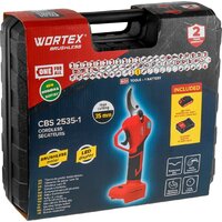 Секатор Wortex CBS 2535-1 1329489 (с 1-им АКБ, кейс) - Превью изображения №9 — Мульти e-магазин M-SELL