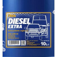 Моторное масло Mannol DIESEL EXTRA 10W-40 10л - Превью изображения №2 — Мульти e-магазин M-SELL