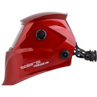 Сварочная маска Solaris ASF650Х (красный металлик) - Превью изображения №2 — Мульти e-магазин M-SELL