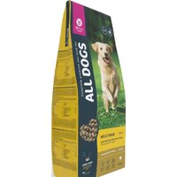 Сухой корм для собак All Dogs для взрослых собак с курицей 20 кг - Превью изображения №3 — Мульти e-магазин M-SELL