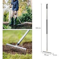 Грабли зубчатые Fiskars 1077113 - Превью изображения №5 — Мульти e-магазин M-SELL