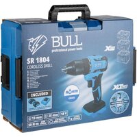 Дрель-шуруповерт Bull SR 1804 2329056 (с 2-мя АКБ, кейс) - Превью изображения №13 — Мульти e-магазин M-SELL