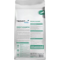 Сухой корм для собак Trovet Plus Adult Dog Weight & Diabetic Fresh Chicken (10кг) - Превью изображения №2 — Мульти e-магазин M-SELL