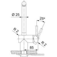Смеситель Franke Atlas Neo 115.0681.241 (золотая шампань) - Превью изображения №5 — Мульти e-магазин M-SELL