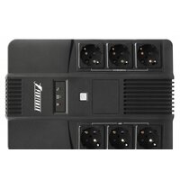 Источник бесперебойного питания Powerman Brick 600 - Превью изображения №2 — Мульти e-магазин M-SELL