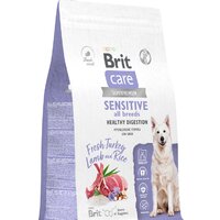Brit Dog Adult Sensitive Healthy Digestion с индейкой и ягненком 12 кг