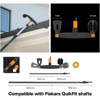 Очиститель желобов Fiskars 1001414 - Превью изображения №3 — Мульти e-магазин M-SELL