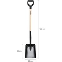 Лопата совковая Fiskars 1066723 - Превью изображения №3 — Мульти e-магазин M-SELL