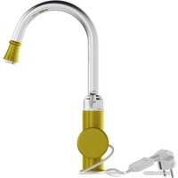 Проточный электрический водонагреватель-кран Mixline WH-003 (золото) - Превью изображения №2 — Мульти e-магазин M-SELL