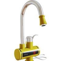Проточный электрический водонагреватель-кран Mixline WH-003 (золото) - Превью изображения №3 — Мульти e-магазин M-SELL