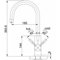 Смеситель Franke Eos Clear Water [120.0179.979] - Превью изображения №3 — Мульти e-магазин M-SELL