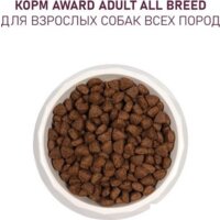 Сухой корм для собак Award Adult All Breed для всех пород с ягненком, индейкой с добавлением яблока и черники 12 кг - Превью изображения №6 — Мульти e-магазин M-SELL