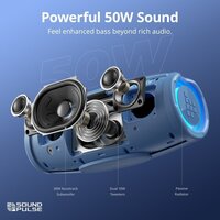 Беспроводная колонка Tronsmart Mirtune S100 (синий) - Превью изображения №2 — Мульти e-магазин M-SELL