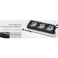Система жидкостного охлаждения для процессора PCCooler DC360 Pro ARGB Display (черный) - Превью изображения №7 — Мульти e-магазин M-SELL