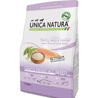 Unica Natura Unico Mono All Breed с форелью, рисом, конскими бобами 12 кг