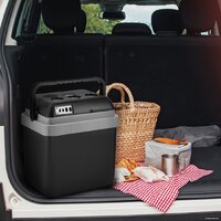 Термоэлектрический автохолодильник Coolfort CF-0233 25л (черный) - Превью изображения №2 — Мульти e-магазин M-SELL