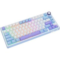 Клавиатура Royal Kludge R75 RGB Taro Milk (RK Silver) - Превью изображения №3 — Мульти e-магазин M-SELL