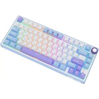 Клавиатура Royal Kludge R75 RGB Taro Milk (RK Silver) - Превью изображения №4 — Мульти e-магазин M-SELL