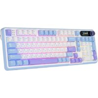 Клавиатура Royal Kludge RK-S98 RGB Taro Milk (RK Cream) - Превью изображения №5 — Мульти e-магазин M-SELL