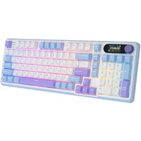 Клавиатура Royal Kludge RK-S98 RGB Taro Milk (RK Cream) - Превью изображения №6 — Мульти e-магазин M-SELL