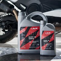Моторное масло Lavr Ride Basic 4T 10W-40 SL Motoline 1л - Превью изображения №4 — Мульти e-магазин M-SELL