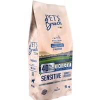Pet's Brunch Sensitive для взрослых мелких пород с индейкой 11 кг