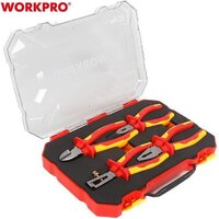 Набор пассатижей Workpro WP204703 (4 предмета) - Превью изображения №2 — Мульти e-магазин M-SELL