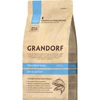 Grandorf White Fish&Turkey Skin&Coat Care (с белой рыбой и индейкой) 2 кг